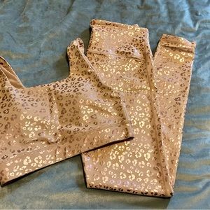 Mono b Leggins - Shiny leopard